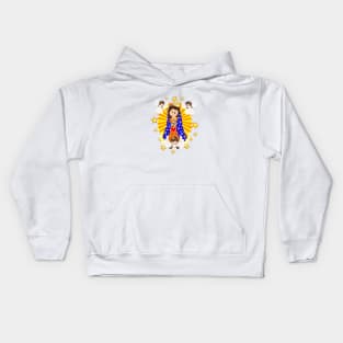 Guadalupe Virgin Mary Virgen de Guadalupe Mexico Mexican Our Lady Kids Hoodie